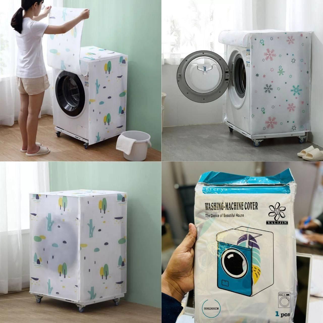 Home Organisation Folding Washing Machine Cover – Pack of 2