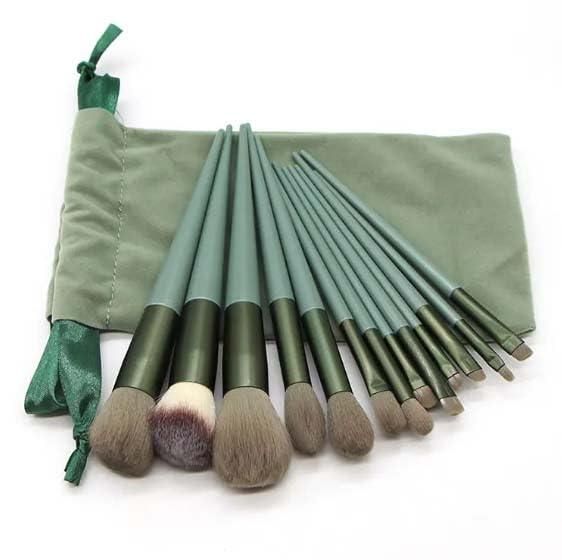 13 Pcs Professional Makeup Brush Set with Pouch – Blend Like a Pro!