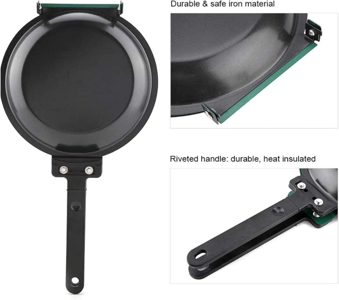 Double-Sided Nonstick Folding Frying Pan – A Must-Have for Every Modern Kitchen