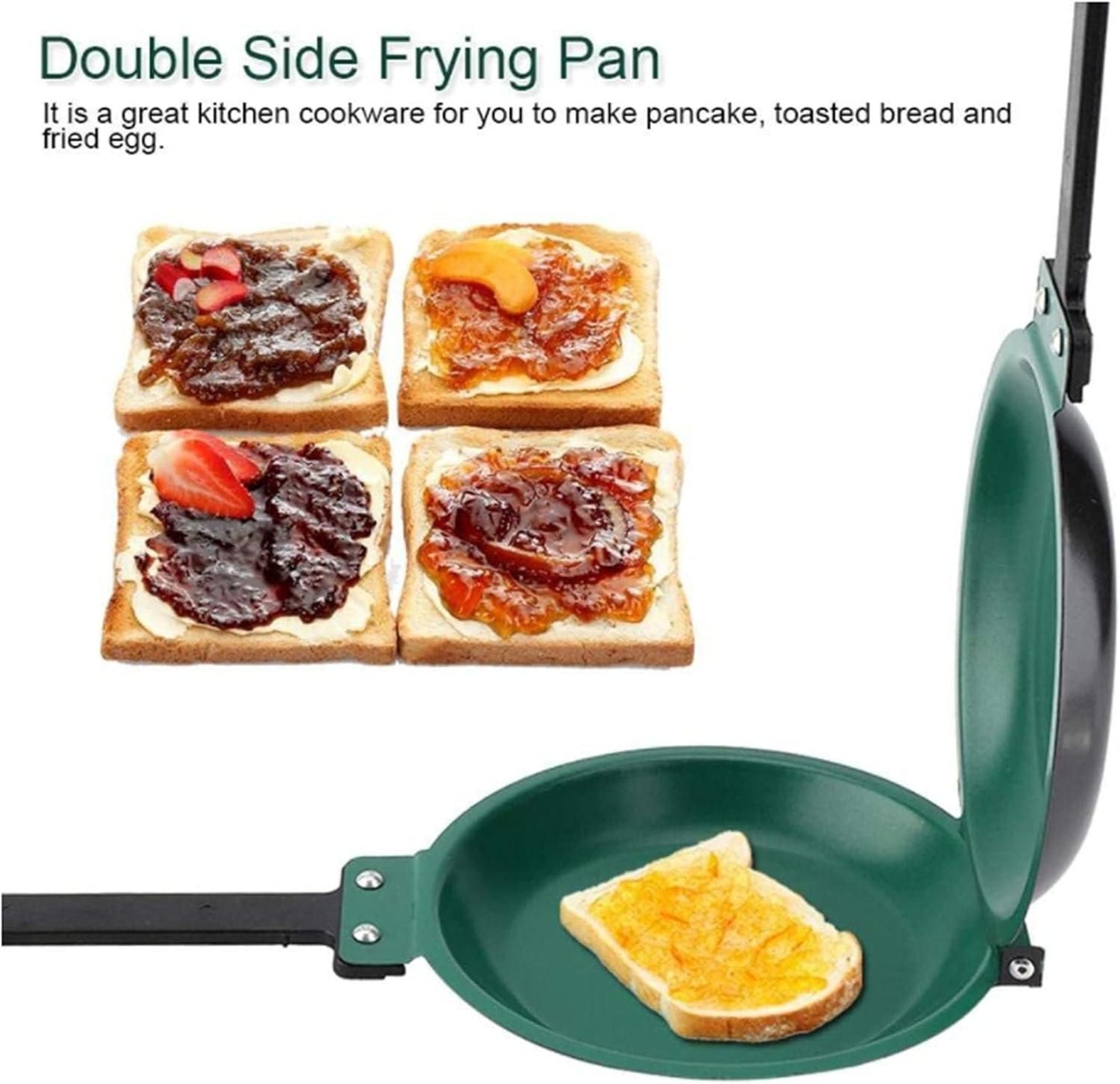 Double-Sided Nonstick Folding Frying Pan – A Must-Have for Every Modern Kitchen