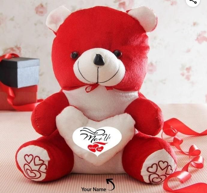 Love Quote Soft Teddy – A Hug Full of Love
